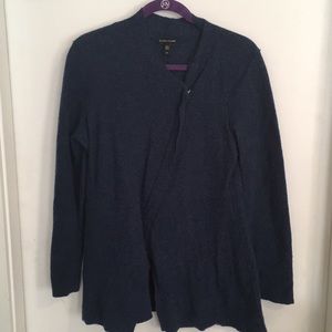 Eileen Fisher Asymmetrical Merino Wool Jacket